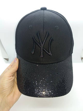 Кепка Бейсболка New York Yankees NY MLB Нью-Йорк Янкіз Блискучий Козирок, фото 1