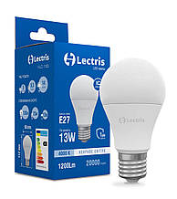 Лампа LED Lectris A60 13W 4000K 220V E27