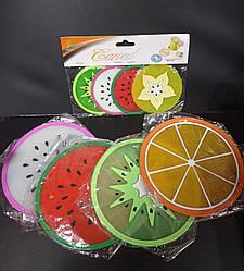 Силіконова підставка Фрукт, 20 см