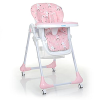 Дитячий стільчик-трансформер для годування M 3233 UNICORN PINK