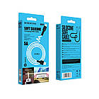 DR Кабель Borofone BX31 USB to MicroUSB 1m white, фото 4