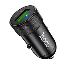 DR Автомобільний зарядний пристрій Hoco Z32 USB QC 18W чорний