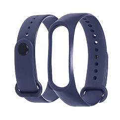 YUF Ремешок силиконовый для Xiaomi Mi Band 3/ 4  13 сапфировый