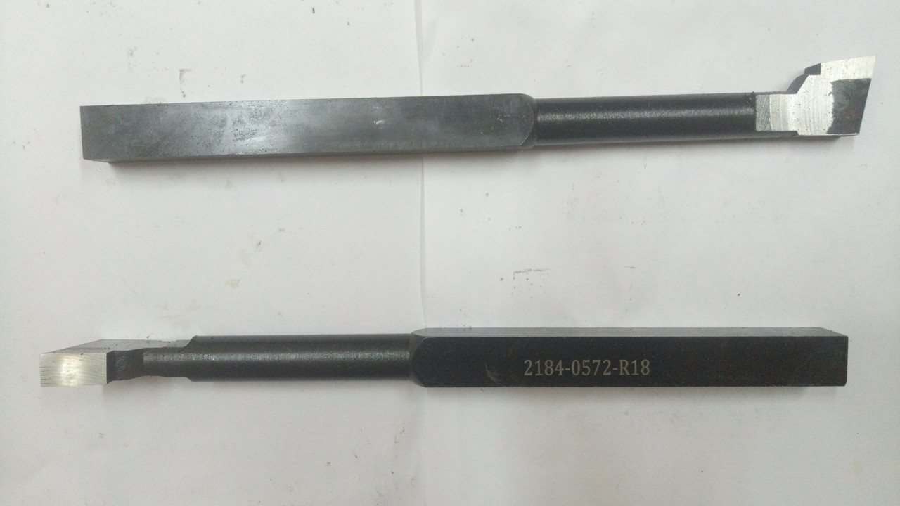 Довбальний різець а=12 20х20х300 з нап. пласт. Р18 тип 3 вик. 3 2182-0572 ГОСТ 10046-72(вн./зав.)