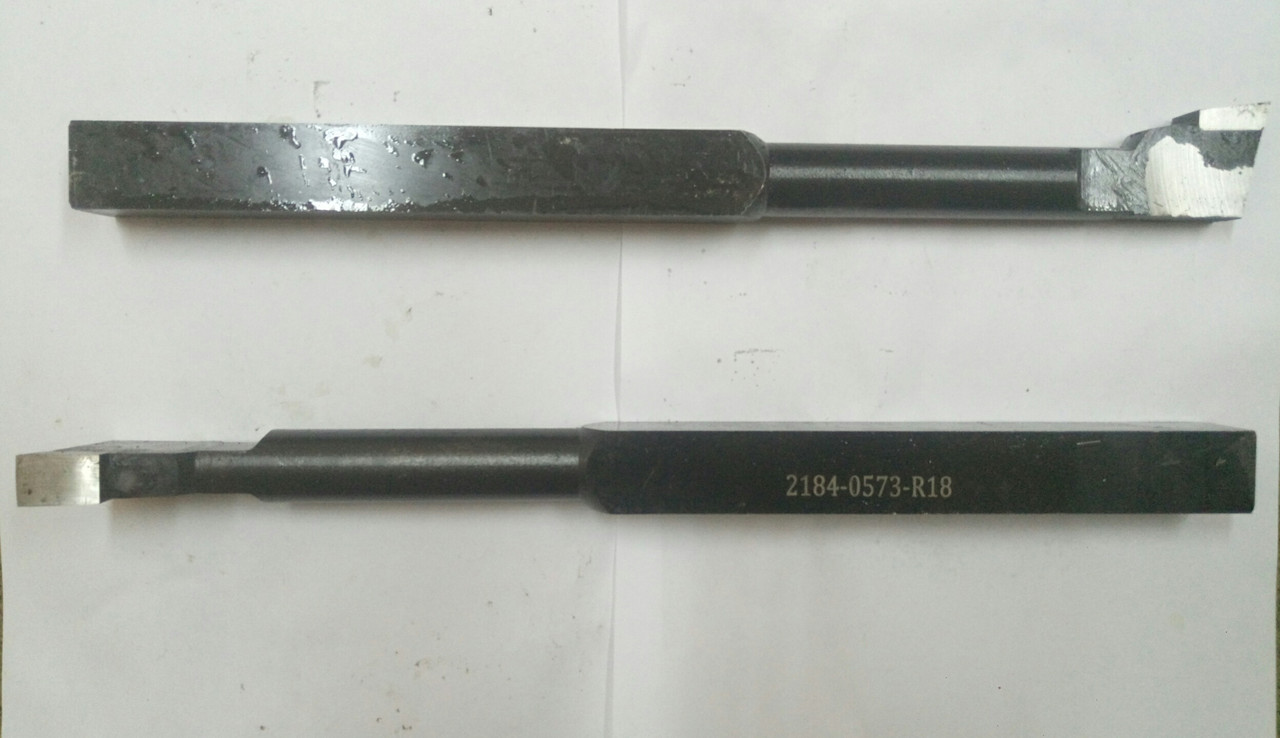 Довбальний різець а=14 25х25х350 з нап. пласт. Р18 тип 3 вик. 3 2182-0573 ГОСТ 10046-72(вн./зав.)