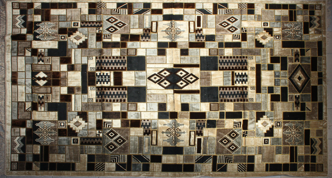 Покривало килимове (дивандек) Геометрична абстракція 200*300