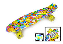 Penny Board 22 Скейтборд CARAMEL Світяться колеса