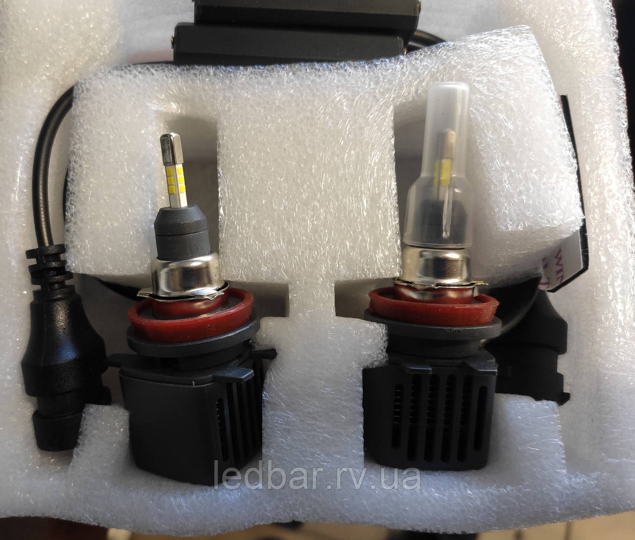 Світлодіодні LED лампи зі світінням 360 градусів для лінз H11 360°, 2 шт