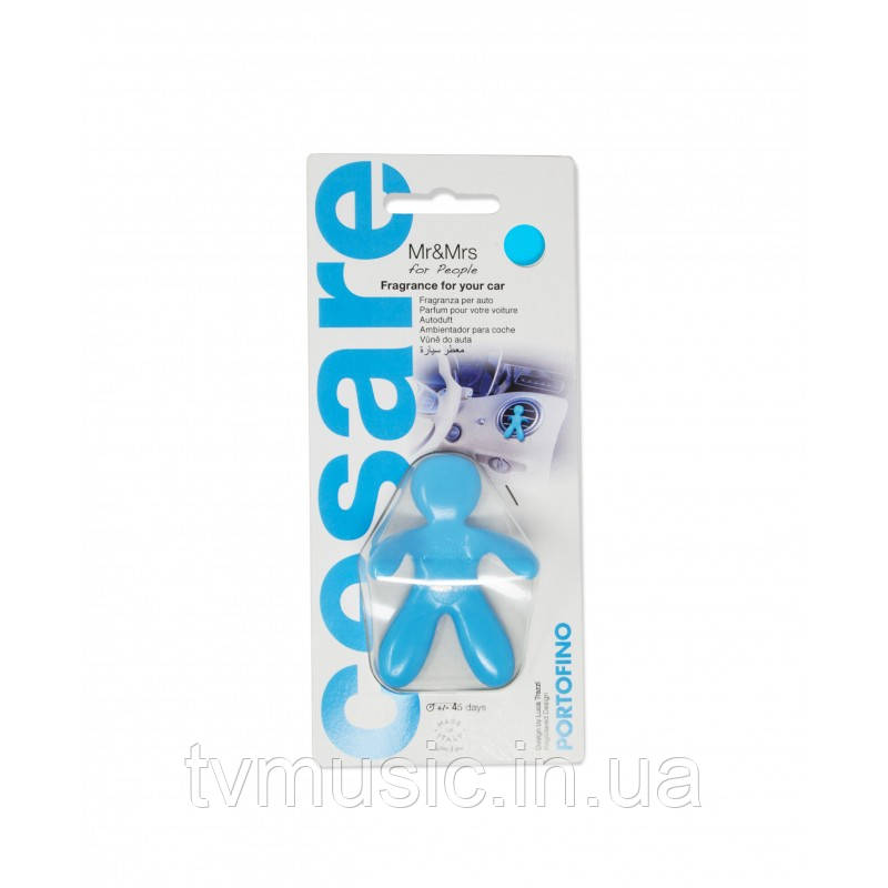 Ароматизатор в машину Mr&Mrs CESARE BLISTER Portofino - Light Blue