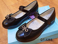 Чорні лаковані туфлі для дівчаток в школу 33 розмір 21,5см