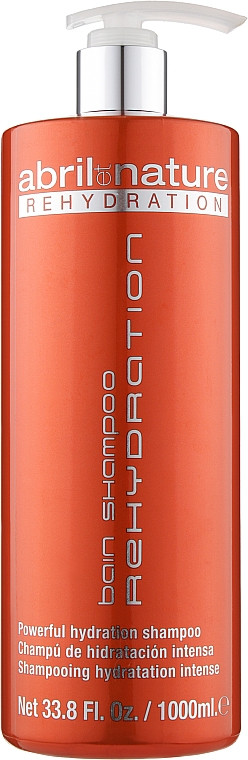 Зволожуючий шампунь для волосся Abril Et Nature Rehydration Bain Shampoo (1л.)