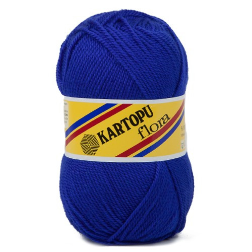 Kartopu FLORA (Картопу Флора) № 624 волошка (Пряжа 100% акрил, нитки для в'язання)