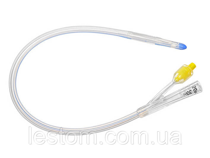 Катетер урологічний Фолея Fr18 2-х ходовий силіконовий JS