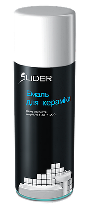 Емаль для кераміки Lider білий 400мл, фото 1