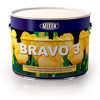 Глубокоматовая краска для стен и потолка MIXON Bravo 3 10л