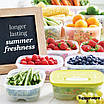 Контейнер Розумний холодильник (800 мл) для овочів і фруктів Tupperware (Оригінал) Тапервер, фото 7