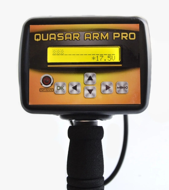 Металлоискатель Квазар AРM Про Quasar ARM Pro с FM трансмиттером и регулятором тока ТХ Детектор металла - фото 4 - id-p1411068810