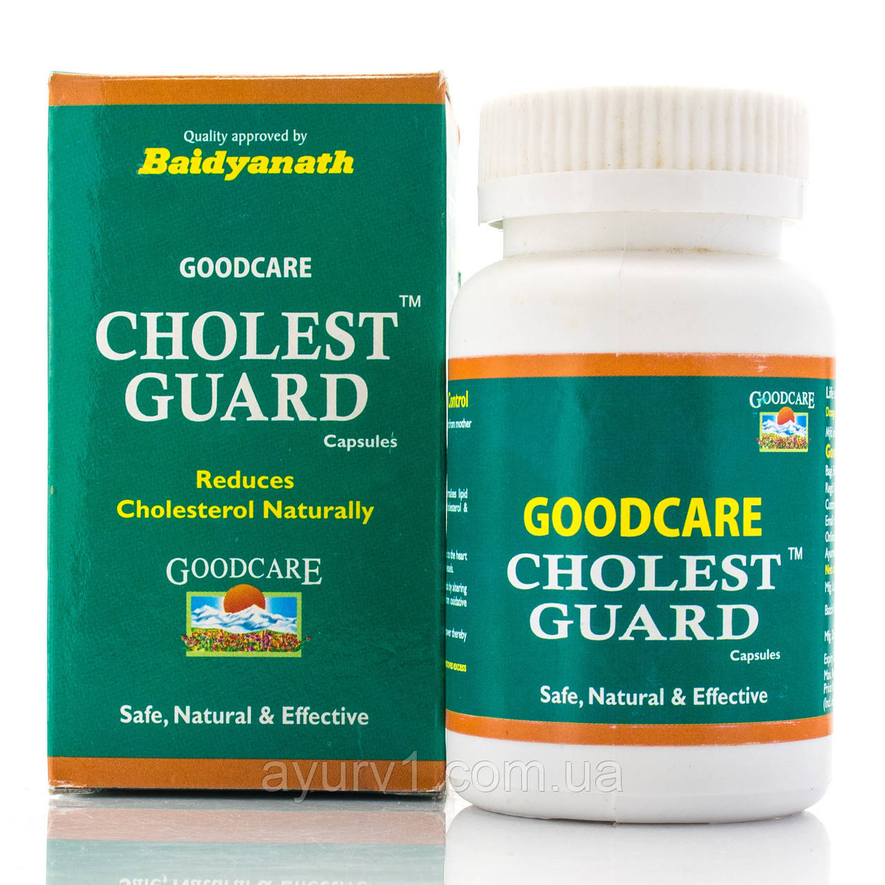 Холест Гард Cholest Guard,Goodkare,60 капсул знижує холестерин, омолоджує печінку