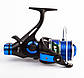 Котушка Feima SE 5000 6+1bb Blue з бейтраннером та ліскою, фото 4