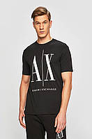 Чоловіча футболка Armani Exchange, чорна армані