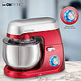 Кухонний комбайн, планетарний міксер, тістоміс CLATRONIC KM 3709 RED (Німеччина, 1000Вт, 5л.), фото 5