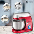 Кухонний комбайн, планетарний міксер, тістоміс CLATRONIC KM 3709 RED (Німеччина, 1000Вт, 5л.), фото 6