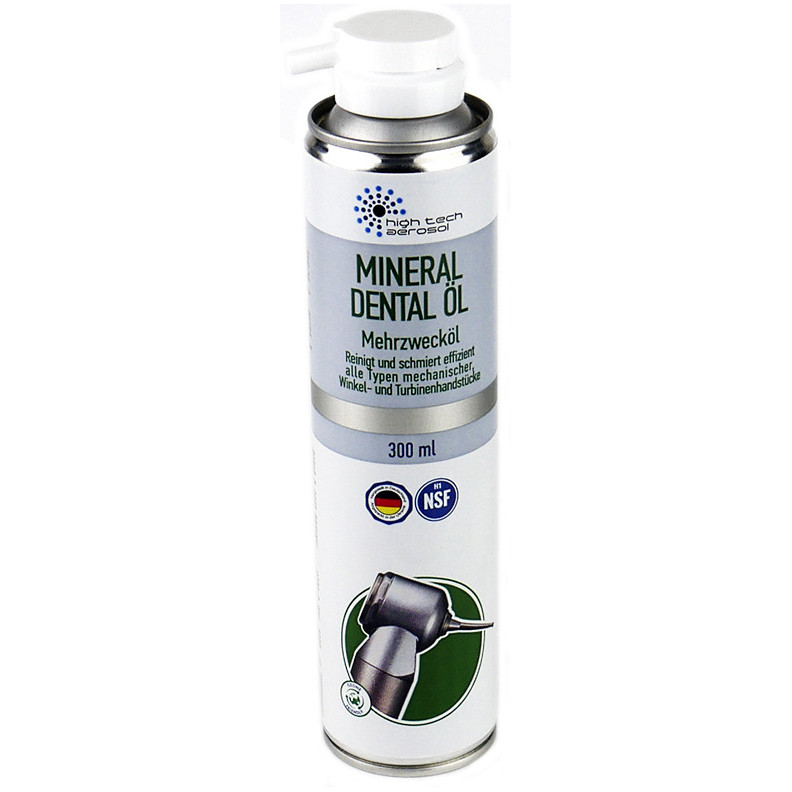 Mineral Dental Oil, флакон 300 мл, мастило для стоматологічних наконечників, HTA Dental
