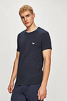 Чоловіча футболка Armani, темно-синя армані