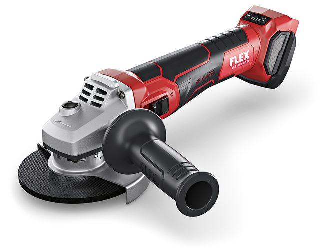 Акумуляторна кутова шліфмашина з регулюванням обертів FLEX LBE 125 18.0-EC C