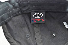 Кепка Sport Line з автомобільним логотипом Toyota чорна (S 0919-125), фото 3