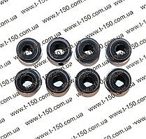 Ремкомплект сальників клапанів МТЗ-80/82 Д-240/243/245, 8 штук, чорні