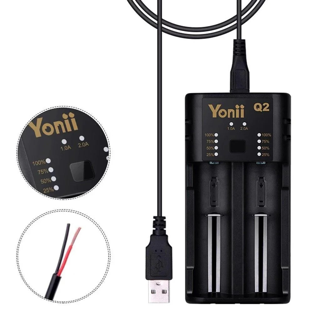 Зарядний пристрій для акумуляторів Yonii Q2 Smart Universal