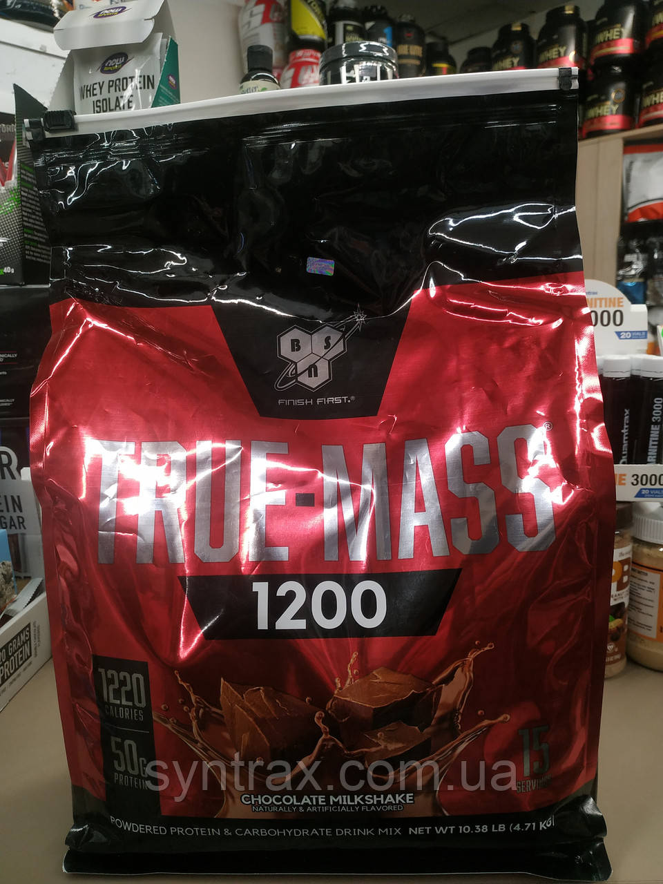 BSN True Mass 1200; 4.7 kg, гейнер тру маси бсн