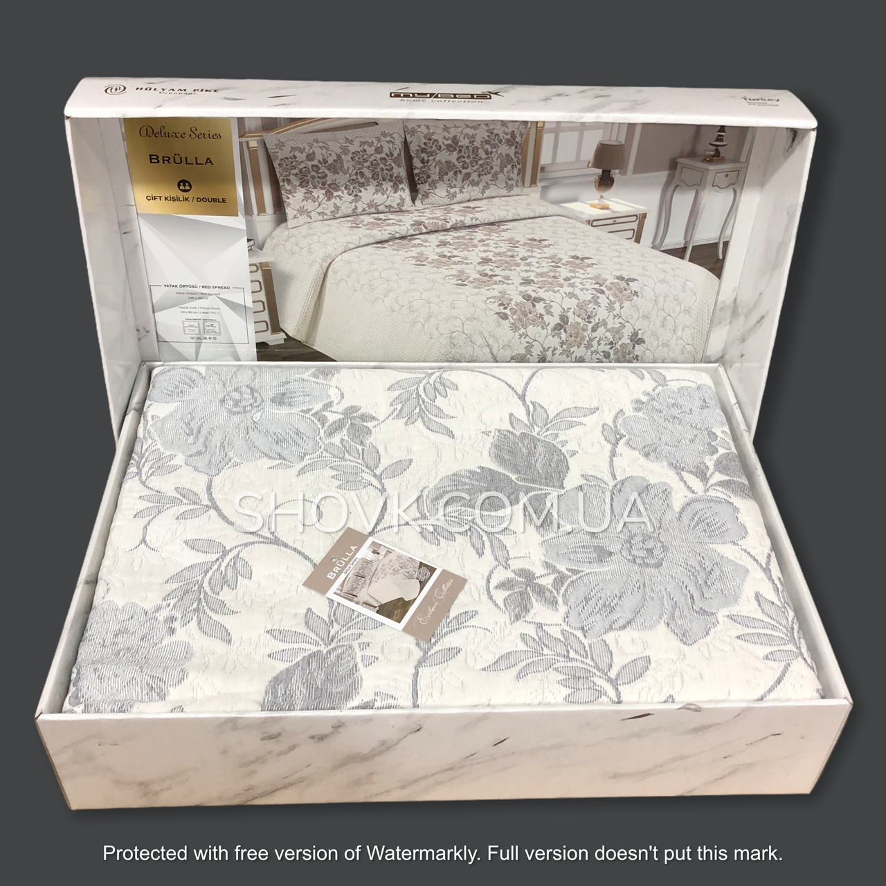 Жакардове покривало Febo MyBed Cotton Brulla