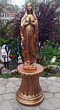 Скульптури для пам'ятників. Статуя Божої Матері 80 см бетон, фото 6