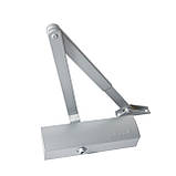 Доводчик дверний GEZE TS 1500 з ножицями сірий, фото 2