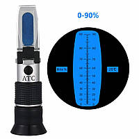 Рефрактометр RHB 0-90 для контролю цукру (Brix: 0-90 %)