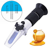 Рефрактометр ZGRB-90ATC з трьома шкалами (Brix: 58-90 %, 38-43 Be, вода: 12-27 %)