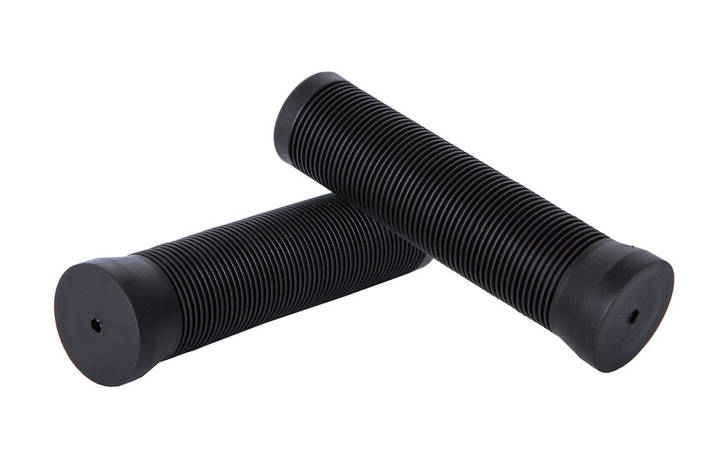 Гріпси (ручки руля) Green Cycle GGR-001 123mm гумовi, чорн., фото 1
