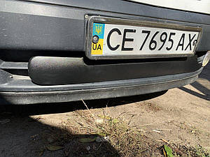 Renault Kangoo 2003-2008 Нижня зимова решітка радіатора глянсова ARS Зимові заглушки Рено Кенго