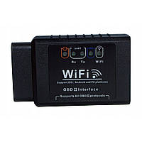 Сканер для діагностики авто Android MHZ OBD-2 ELM327 WIFI, чорний (SH004960)
