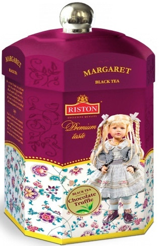 Чай в подарочной упаковке Riston Margaret черный с кусочками шоколада 125 грамм - фото 1 - id-p1411153428