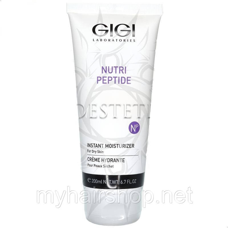 Пептидний крем миттєве зволоження для сухої шкіри Gigi Nutri-Peptide Instant Moisturizing for Dry Skin 200 мл