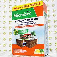 Microbec Препарат для септиків та очисних споруд (лимон) Ultra, 1,2кг