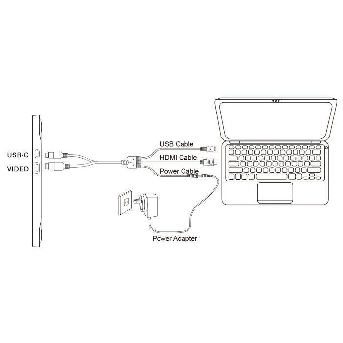 Графический планшет для рисования GAOMON PD1161 ips 11.6 дюймов, стилус, 8 клавиш Гарантия 12 мес. - фото 8 - id-p1411159039