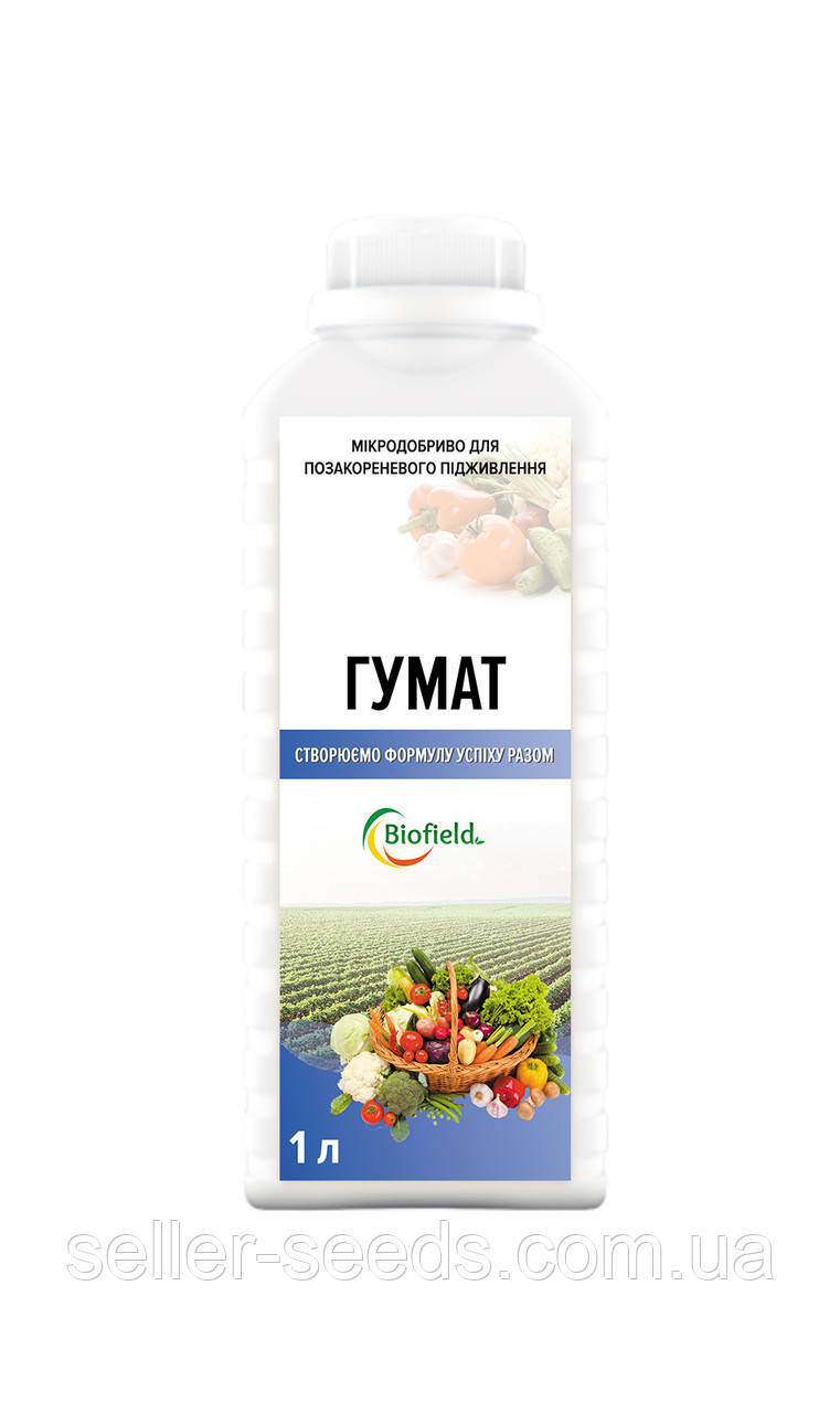 Мікродобриво Гумат Biofield 1л, фото 1