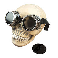 Окуляри Стимпанк Гогли Преміум (срібло антик) 3377019