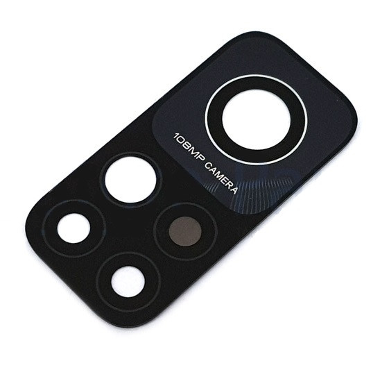 Скло камеры для Xiaomi Mi10T (Чорний), фото 1