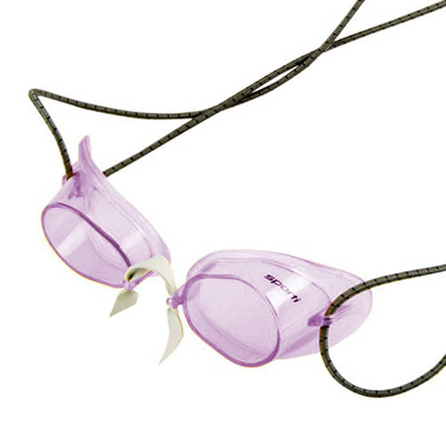 Очки "шведки" для плавания Sporti Swedish Premium (Purple) + резинка ...