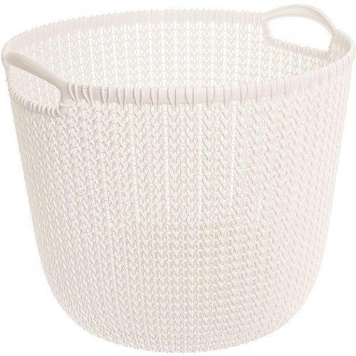 Корзина для зберігання Curver (Курвер) Knit 30 л (03673) Кремовий